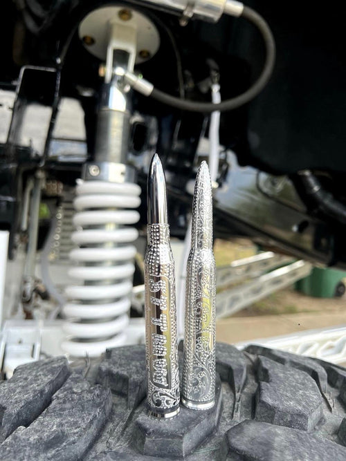 Billet 50 Cal Antenna *polished/engraved*