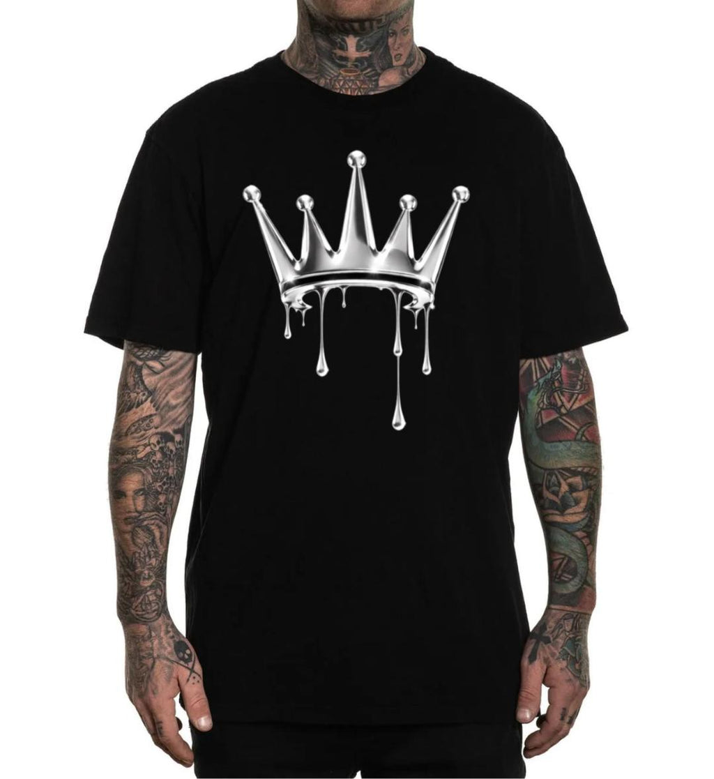 Royale crown drip tee