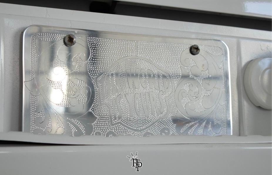 Billet License Plate Polished/Engraved