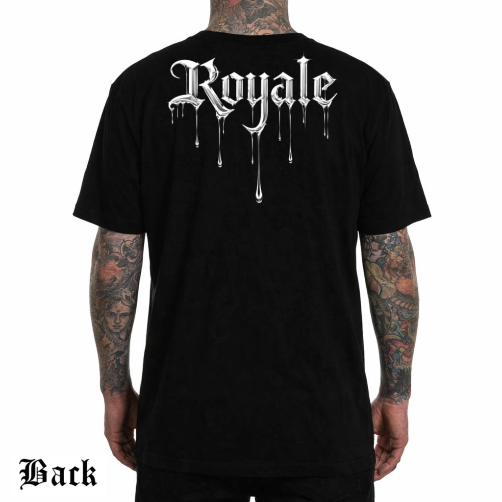 Royale Double R drip tee
