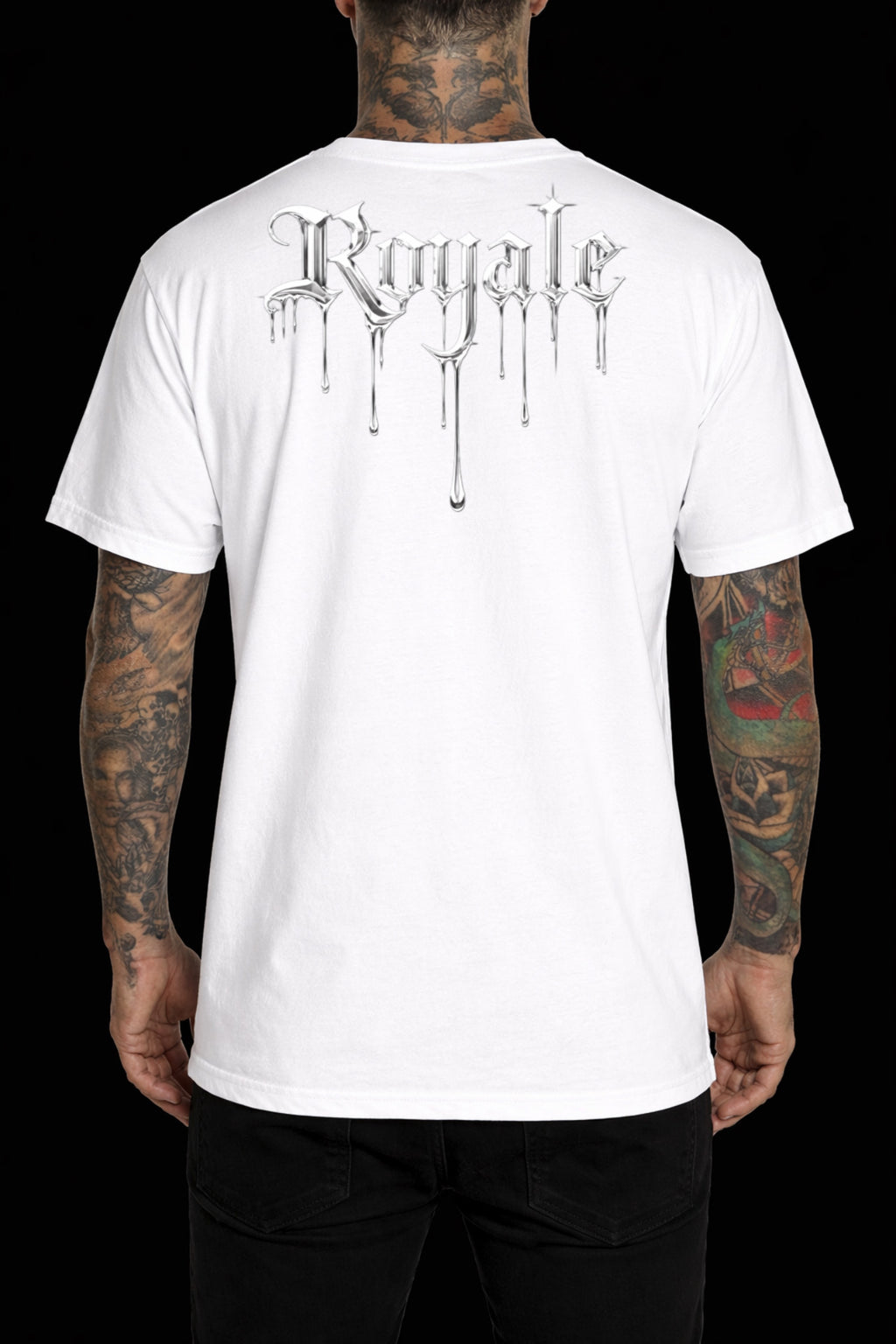Royale Double R drip tee
